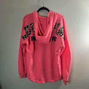 PINK Victoria Secret cheetah print sweater